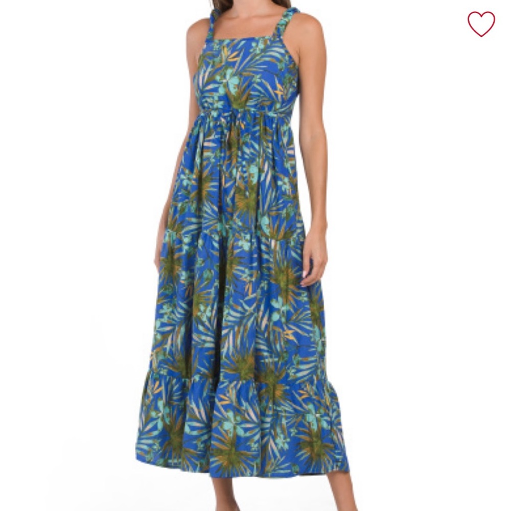 Band of Gypsies tropical maxi dress
